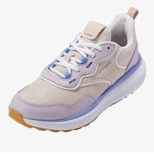 Cole Haan Woman’s Zeroground Fairway 2 Golf Sneaker Scroll/Thistle/White size 9